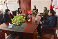 河南兵峰电子科技有限公司刘立峰董事长到访河南塑协